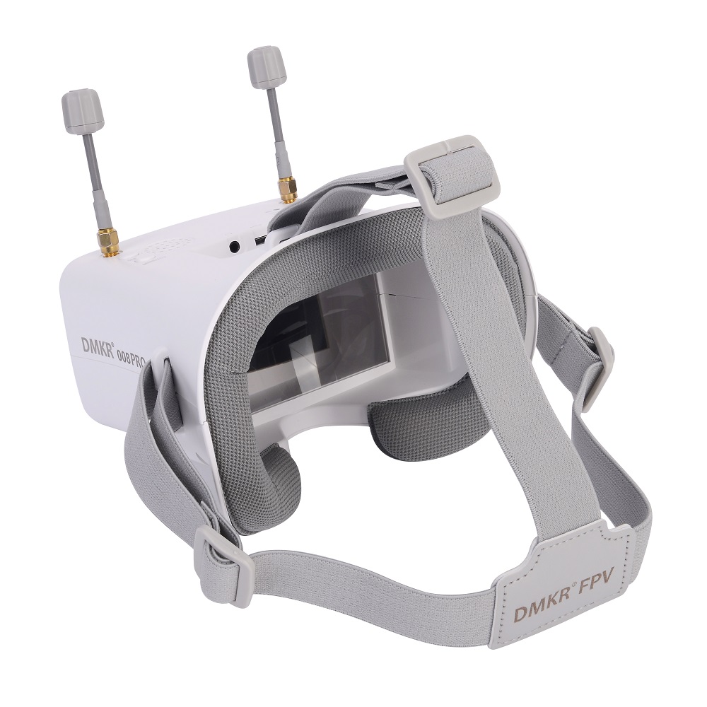 Drone Racing Goggles - Original 008D PRO White FPV Goggle