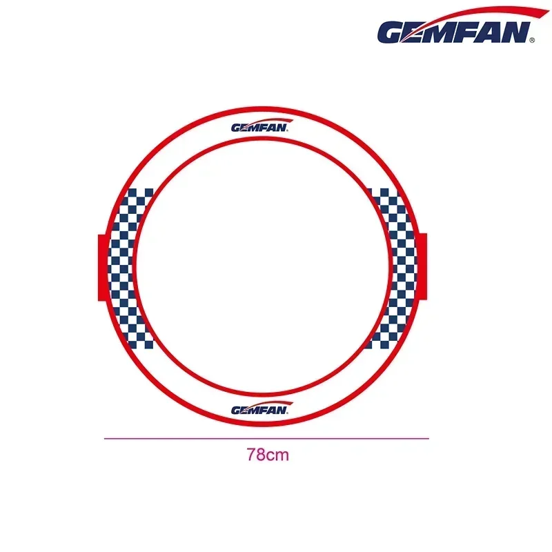 Gemfan Circle Race Gate - 52cm - đánh giá và giá Drone Racing Flag