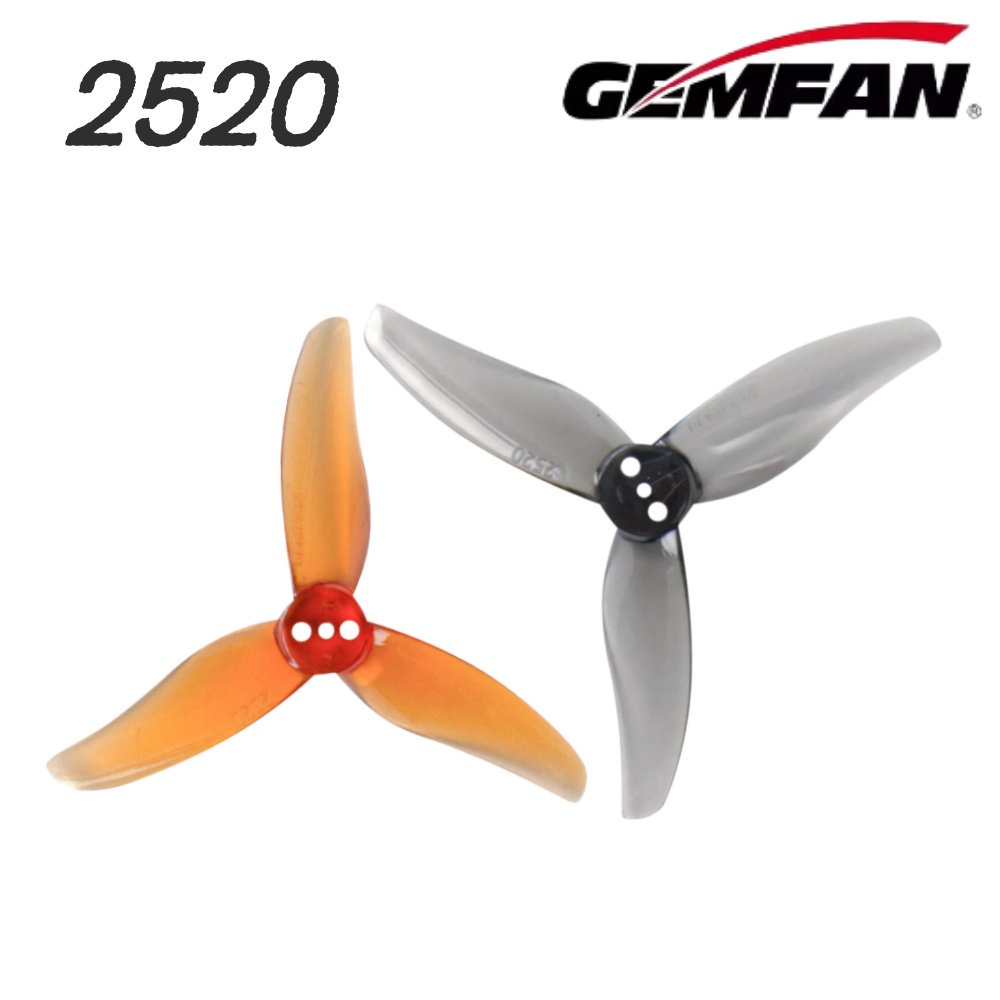 4Pairs Gemfan Hurricane 2520 2 - đánh giá và giá Drone Racing Propeller