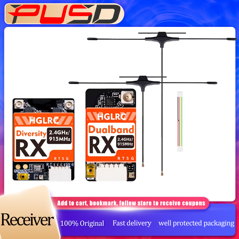 HGLRC Dual-band True Diversity - đánh giá và giá Drone Racing Receiver