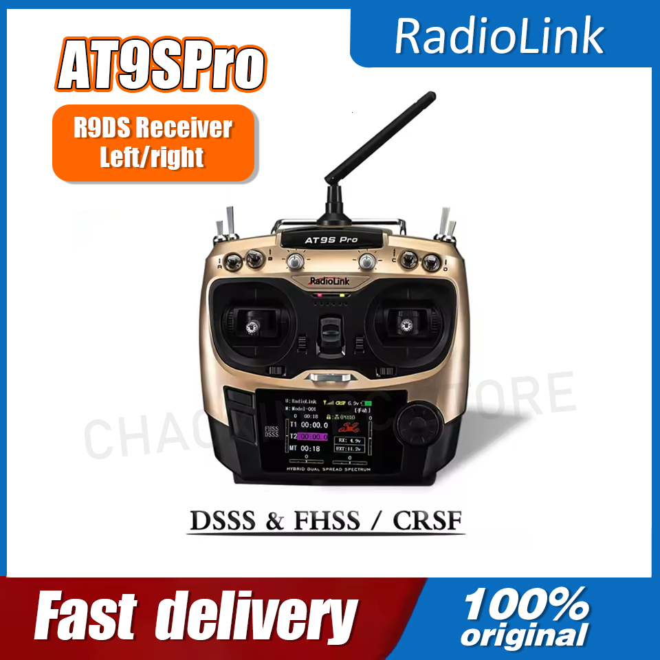Radiolink AT9SPro 12CH 2.4G DS - đánh giá và giá Drone Racing Battery