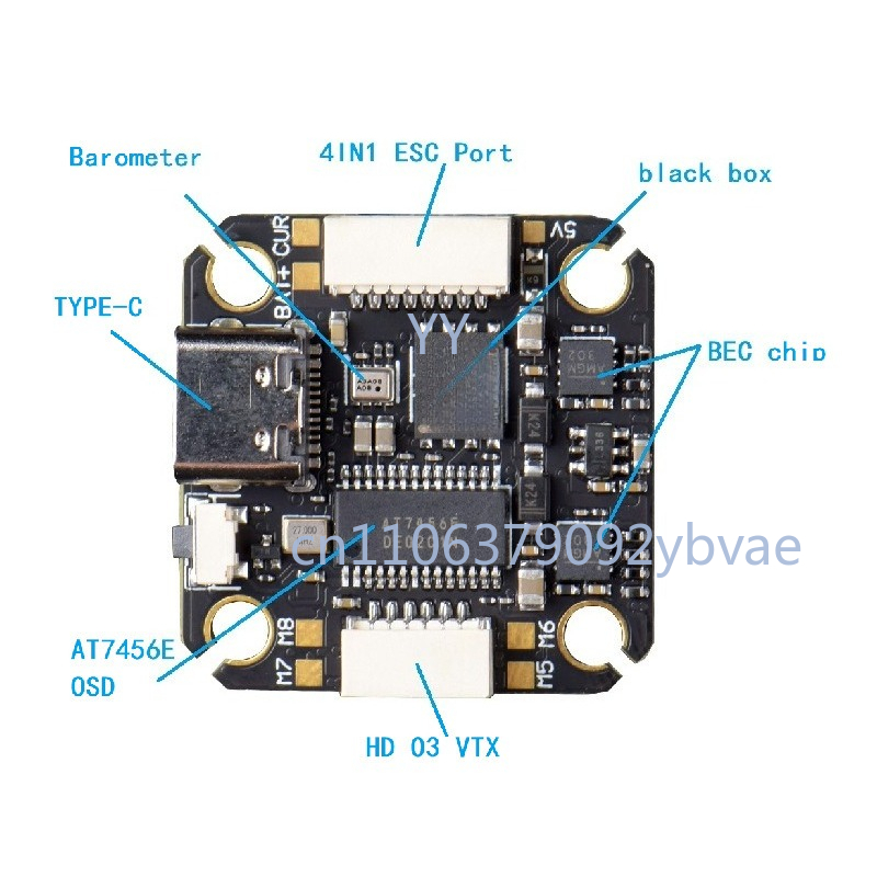 F405 V2 Flight Controller Modu - đánh giá và giá Drone Racing Flight Controller