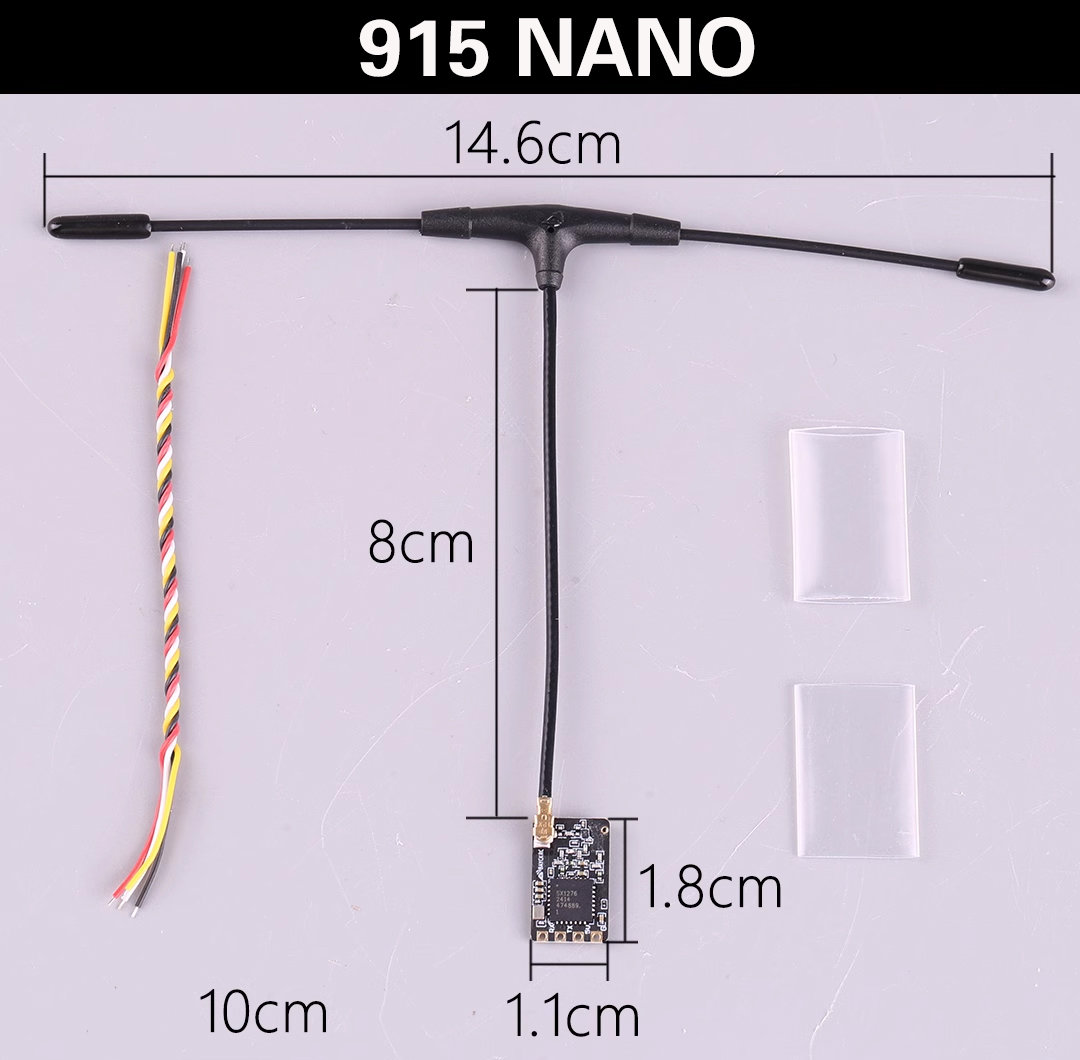 BAYCK ExpressLRS 915MHz Nano R - đánh giá và giá Drone Racing Receiver