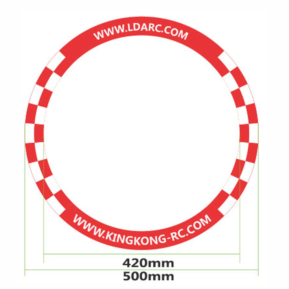 LDARC 500Mm Bay Đua Cổng Cửa C - đánh giá và giá Drone Racing Gate