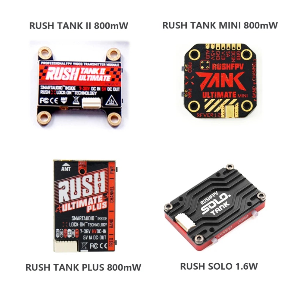 RUSH TANK Ultimate II/Mini/ PL - đánh giá và giá Drone Racing Antenna