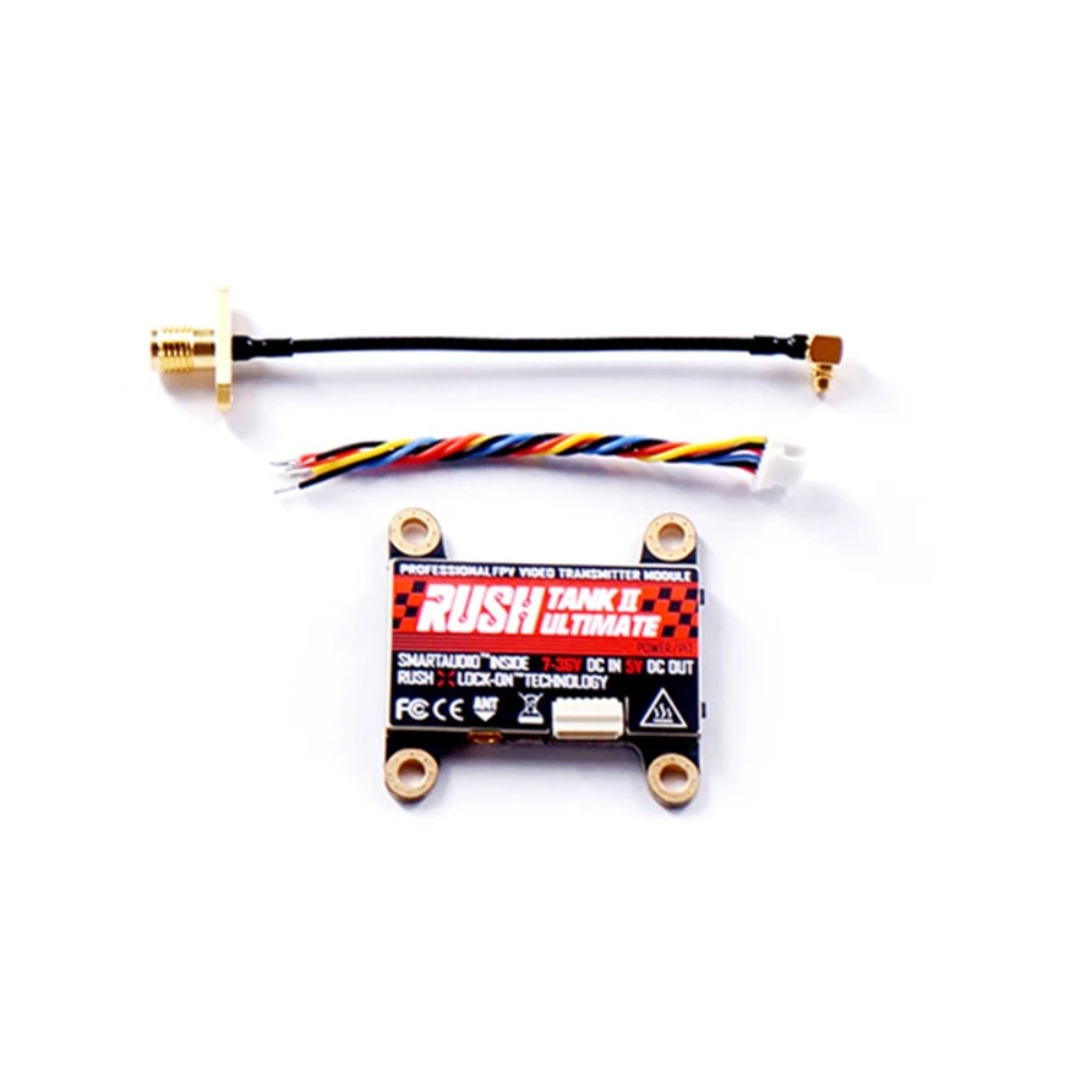 RUSH TANK Ultimate II/Mini/ PL - đánh giá và giá Drone Racing Antenna