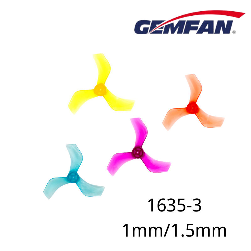 Gemfan 1635 40mm 3-Blade Prope - đánh giá và giá Drone Racing Propeller