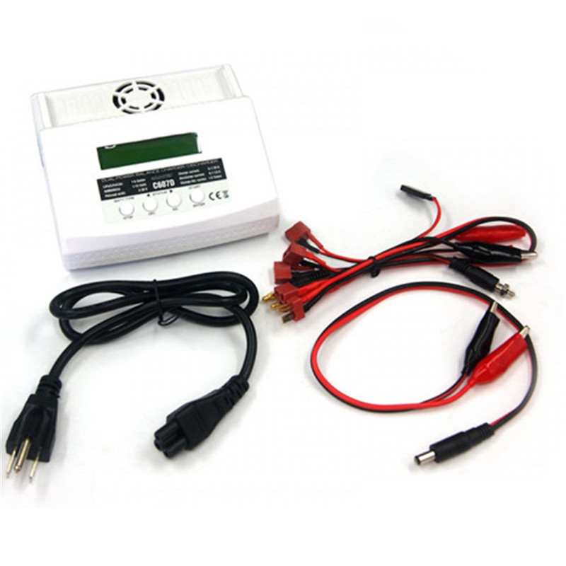 G.T.Power C607D 7A 80W AC 110v - đánh giá và giá Drone Racing Charger
