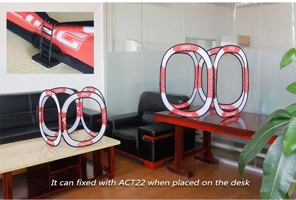 LDARC 780x780mm Pop-Up FPV Rac - đánh giá và giá Drone Racing Flag